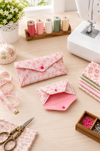 Envelope Pouch Sewing Pattern (2 Sizes)