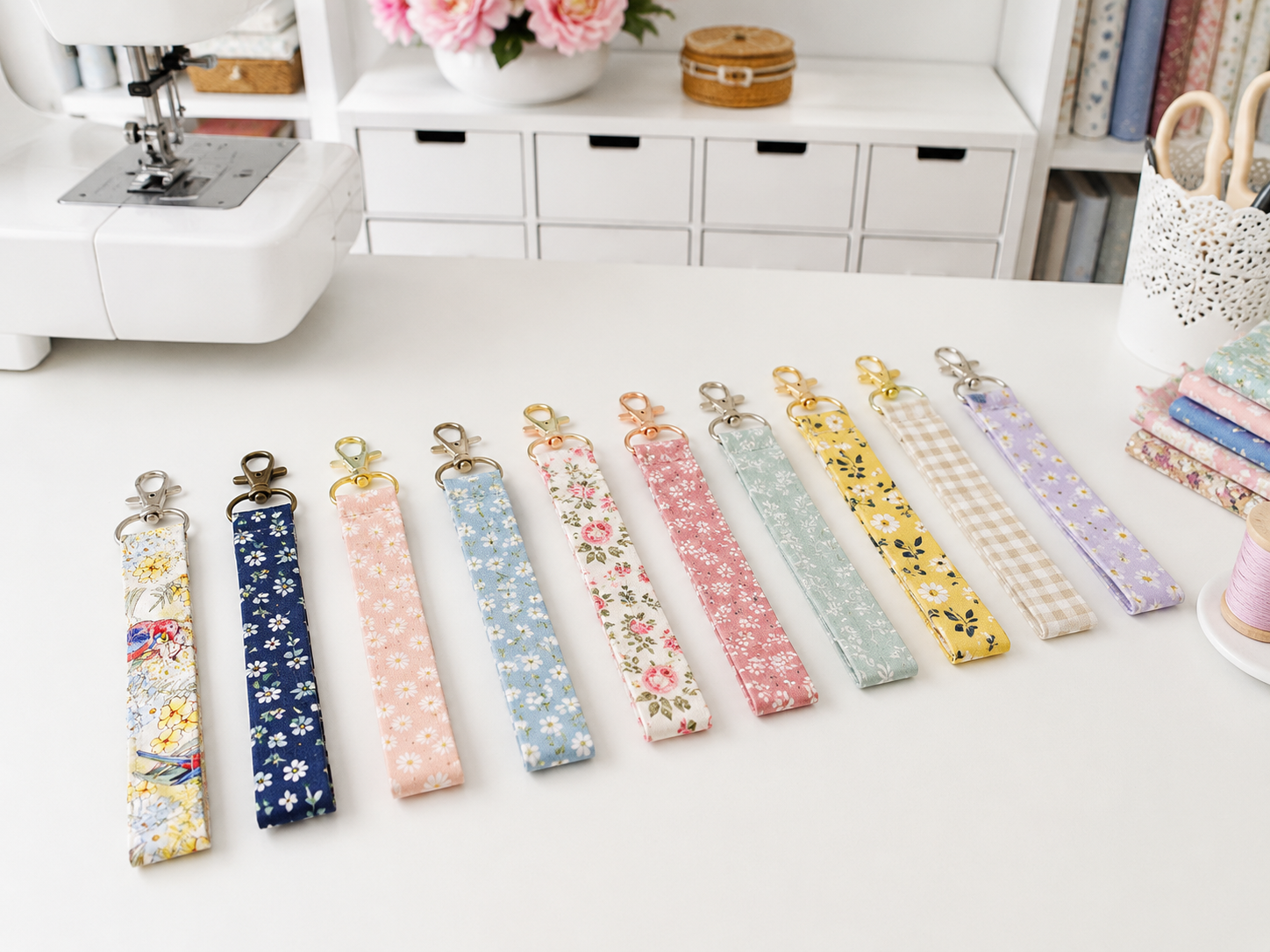 Fabric Wristlet Sewing Pattern