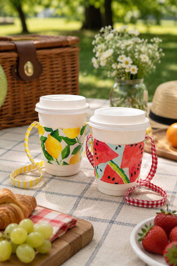 Coffee Cup Carrier Sewing Pattern