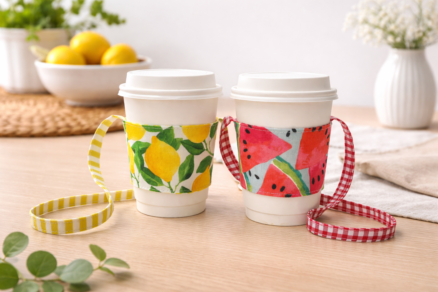 Coffee Cup Carrier Sewing Pattern