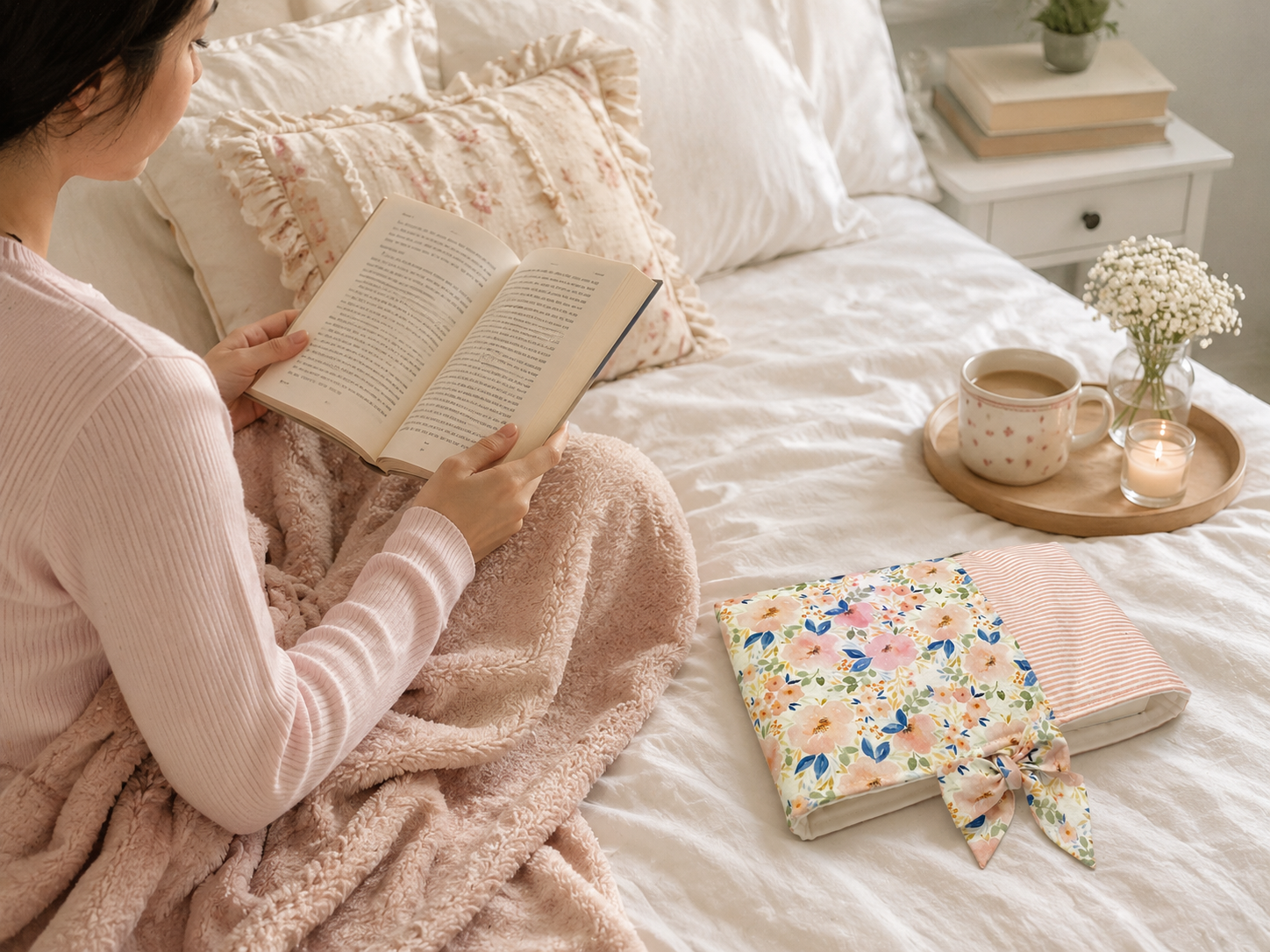 Bow Book Sleeve Sewing Pattern