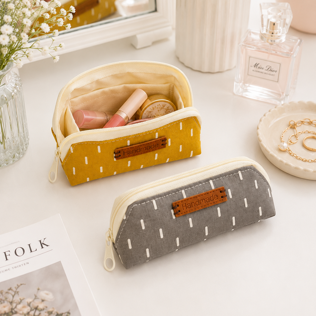Wide Open Mini Zipper Pouch Sewing Pattern