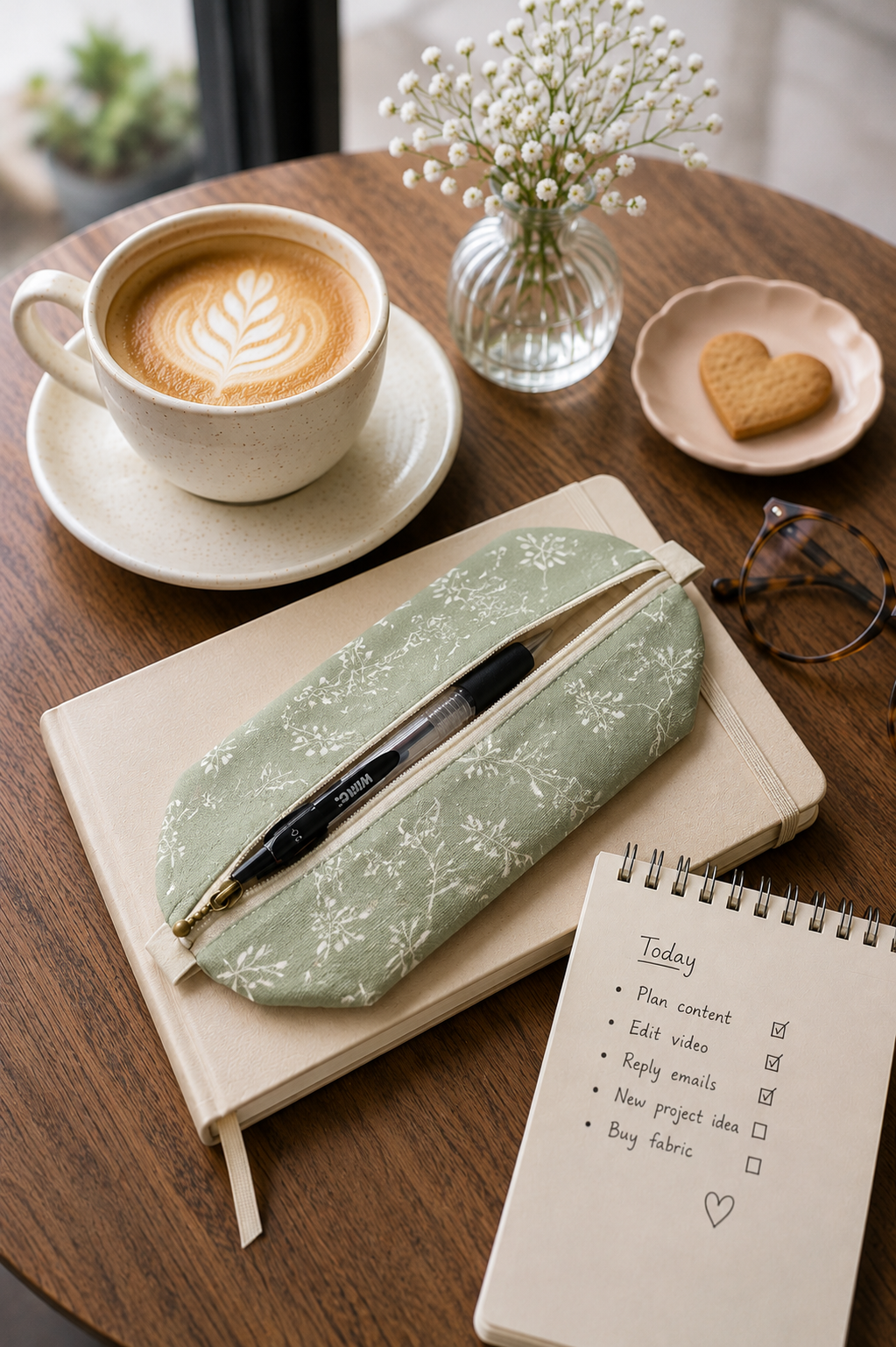 Notebook Pen Sleeve Sewing Pattern