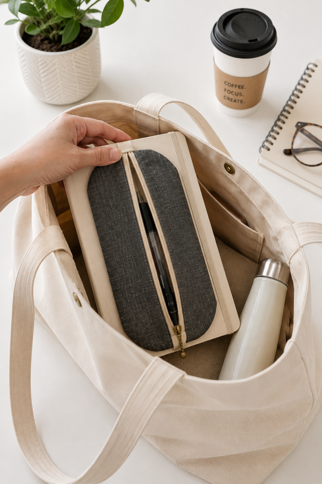 Notebook Pen Sleeve Sewing Pattern