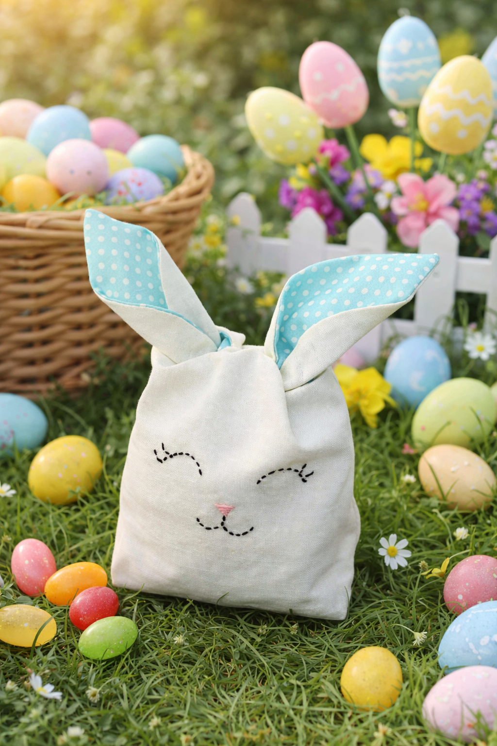 Bunny Treat Bag Sewing Pattern