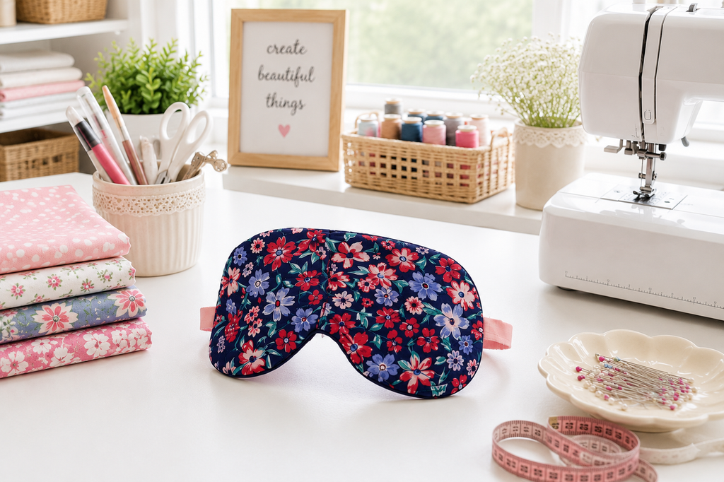 Sleep Eye Mask Sewing Pattern