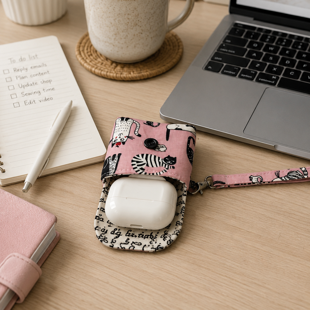 AirPods Pouch Sewing Pattern