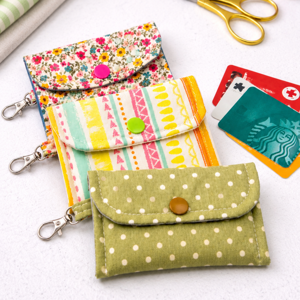 Card Holder Keychain Sewing Pattern