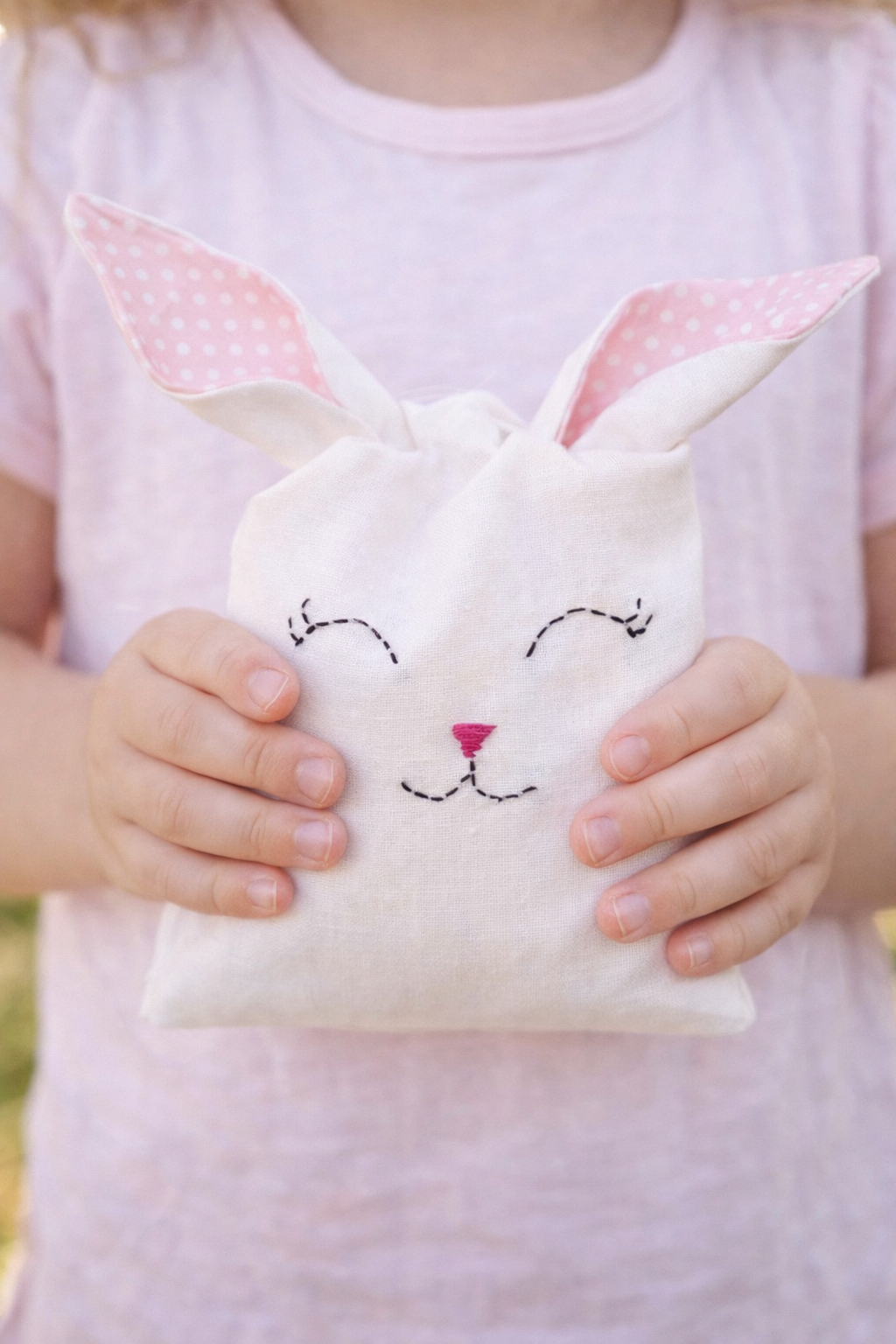 Bunny Treat Bag Sewing Pattern