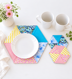 Hexagon Coaster & Placemat Sewing Pattern