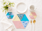 Hexagon Coaster & Placemat Sewing Pattern
