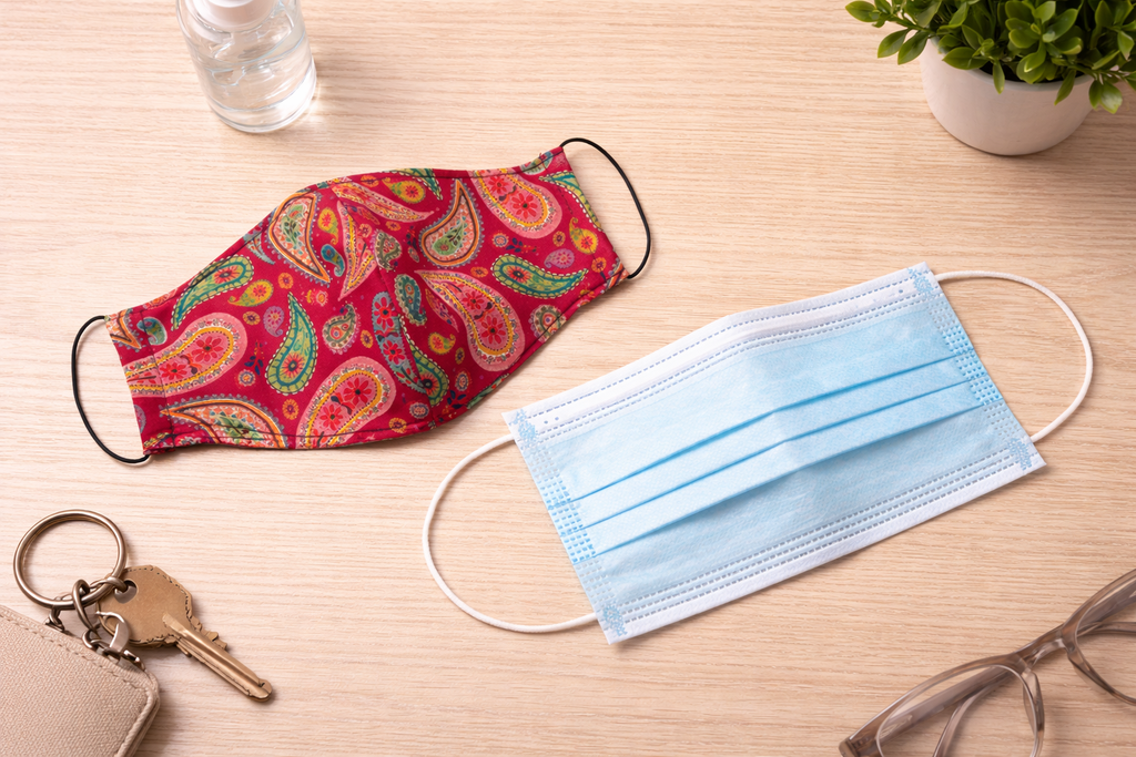 Reusable Fabric Face Mask Sewing Pattern