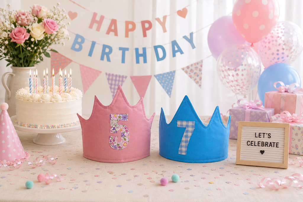 Birthday Crown Sewing Pattern (2 designs)