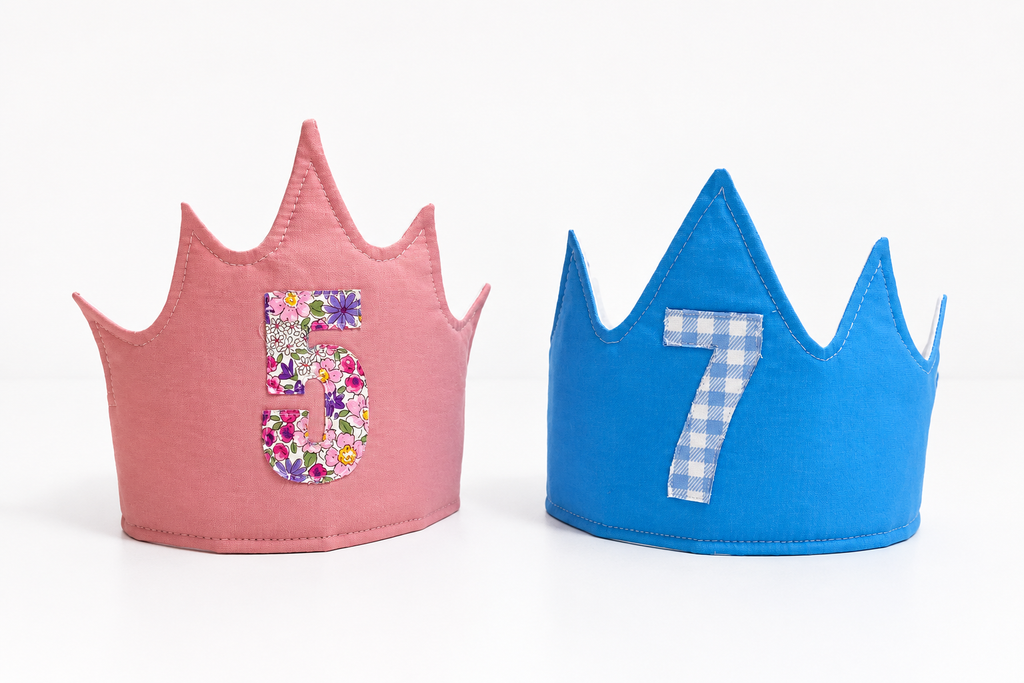 Birthday Crown Sewing Pattern (2 designs)