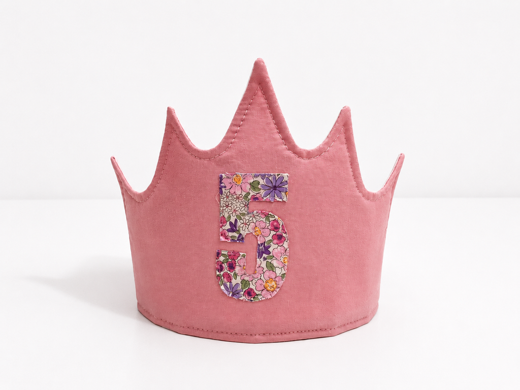 Birthday Crown Sewing Pattern (2 designs)