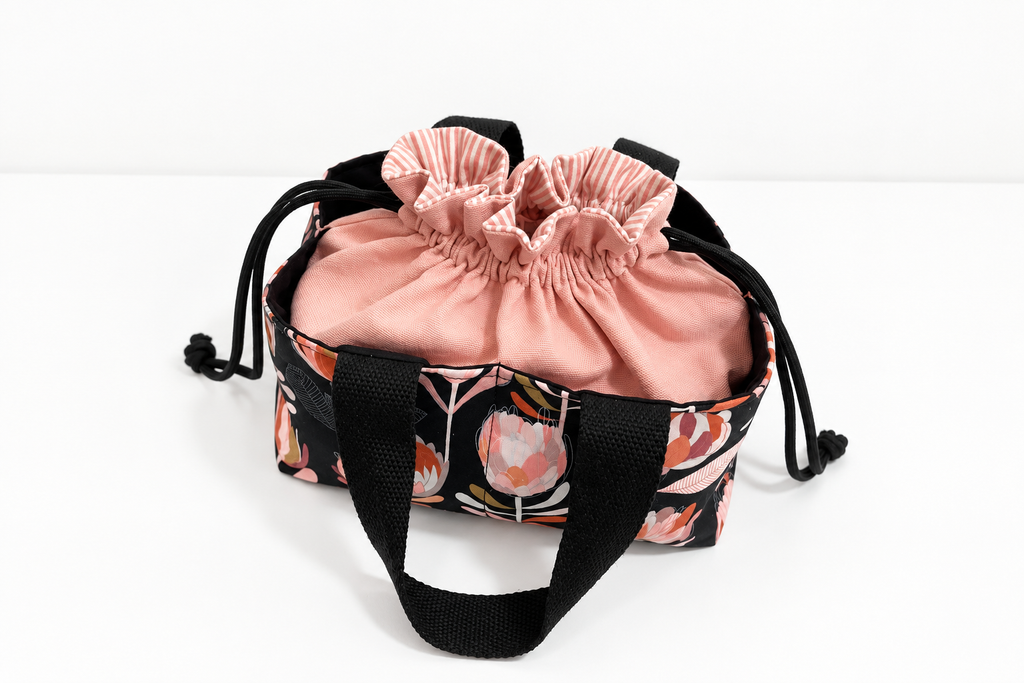 Drawstring Tote Bag Sewing Pattern
