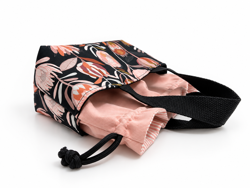 Drawstring Tote Bag Sewing Pattern