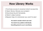 Lifetime Access RLC Sewing Pattern Library