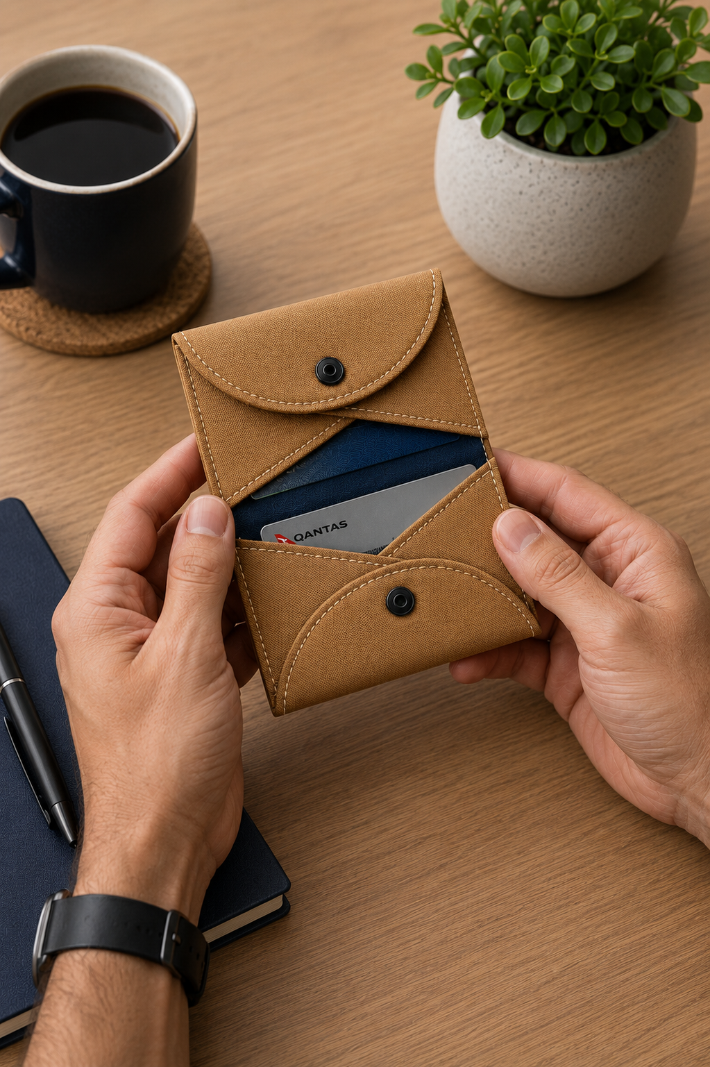 Folio Card Wallet Sewing Pattern