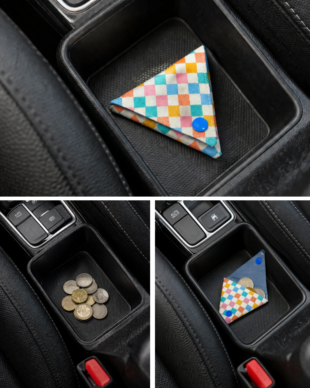 Triangle Snap Pouch Sewing Pattern