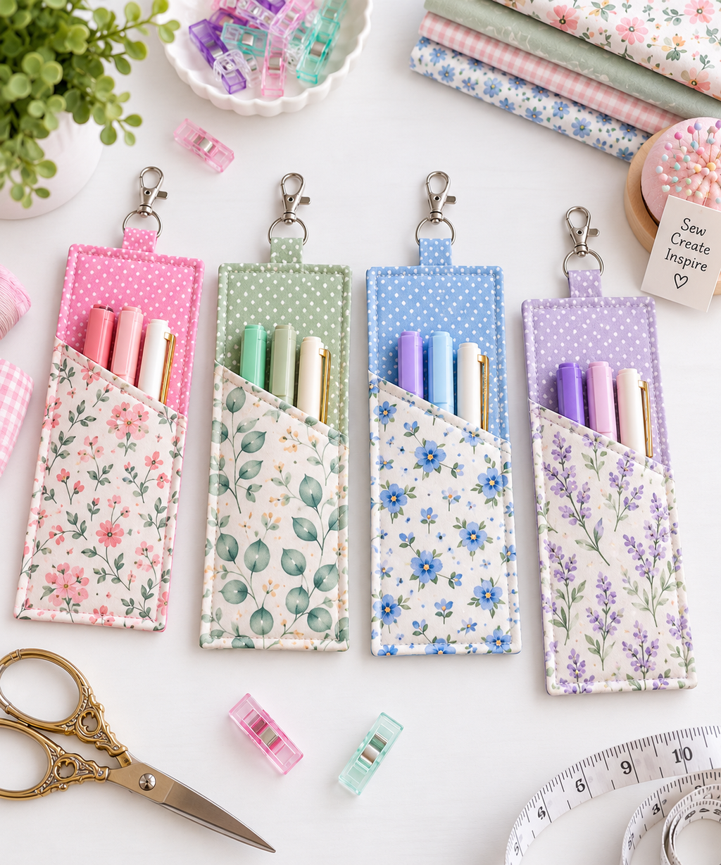 Lanyard Pen Holder Sewing Pattern