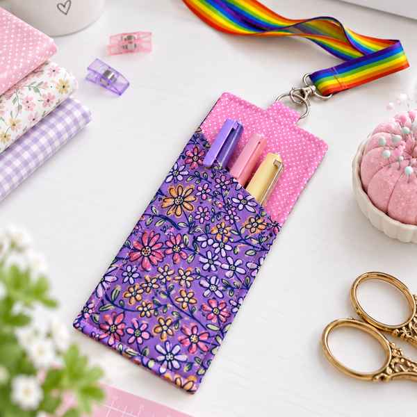 Lanyard Pen Holder Sewing Pattern