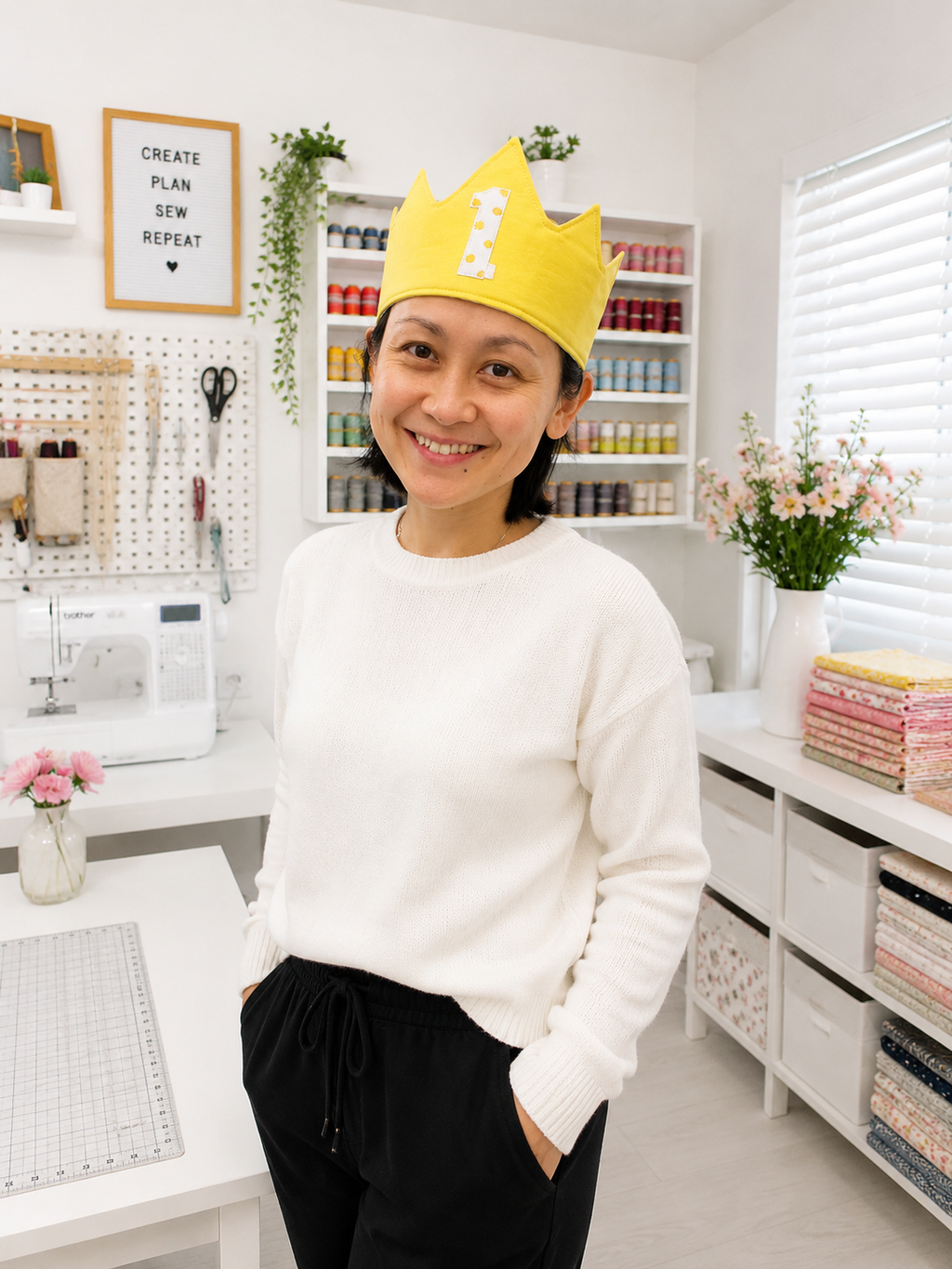 Birthday Crown Sewing Pattern (2 designs)
