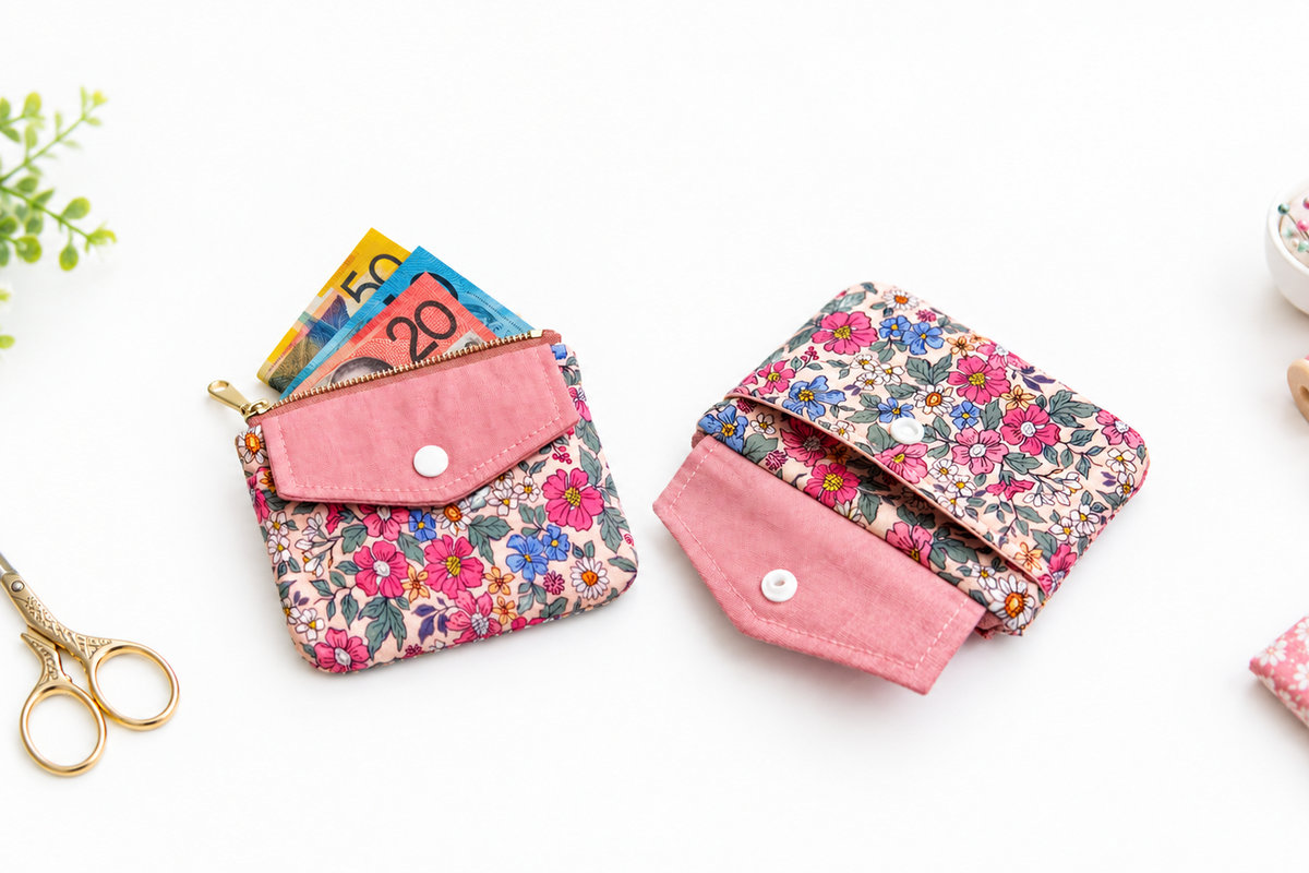 Everyday Mini Zipper Purse Sewing Pattern