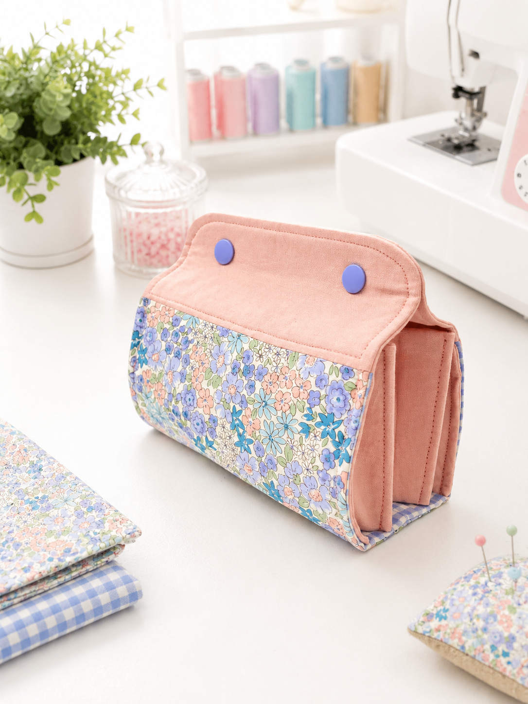 Accordion Organizer Pouch Sewing Pattern