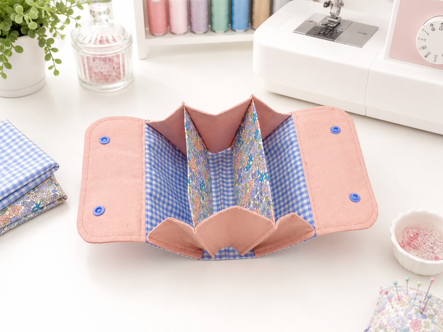 Accordion Organizer Pouch Sewing Pattern
