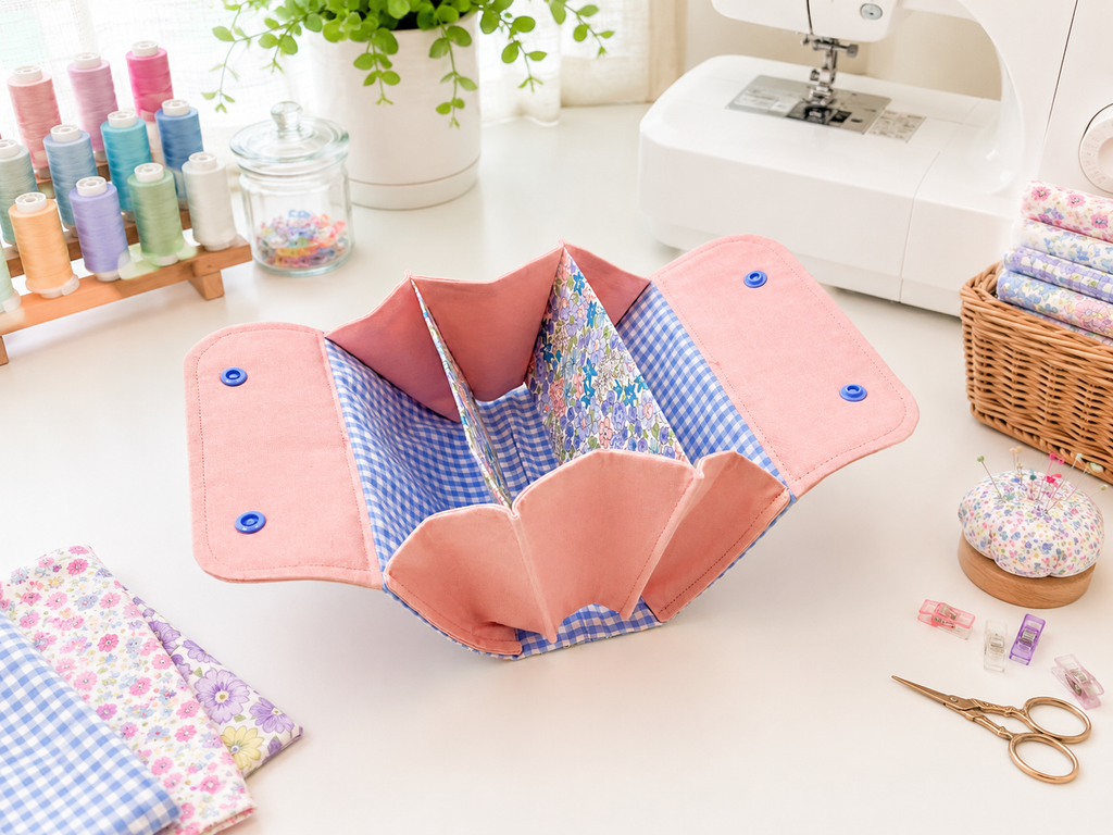 Accordion Organizer Pouch Sewing Pattern