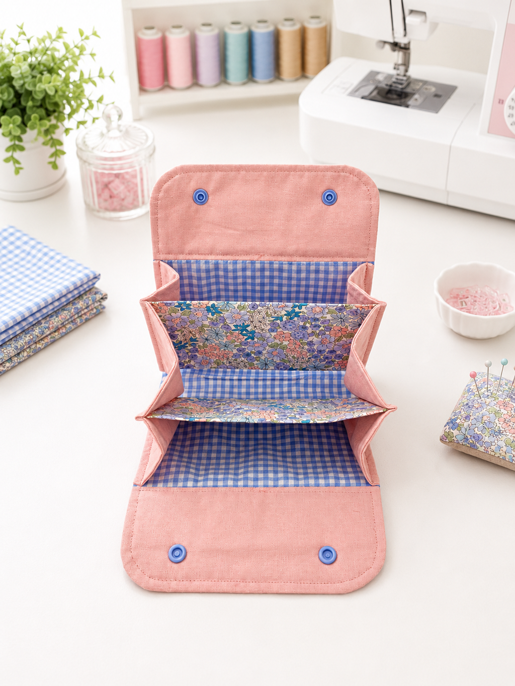 Accordion Organizer Pouch Sewing Pattern