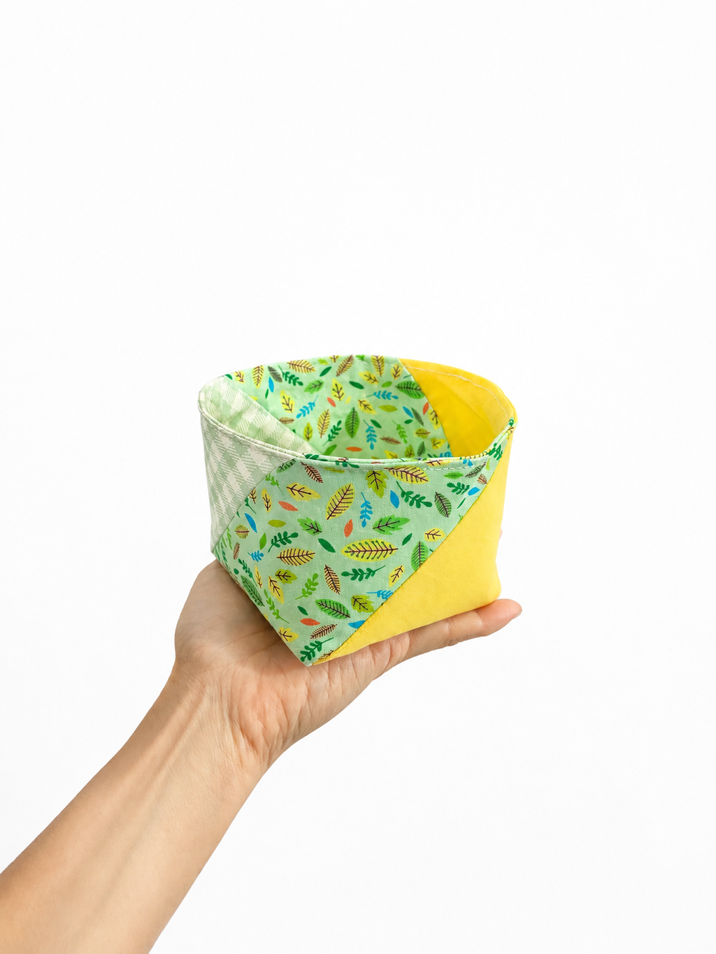 Pinwheel Fabric Basket Sewing Pattern (3 Sizes)