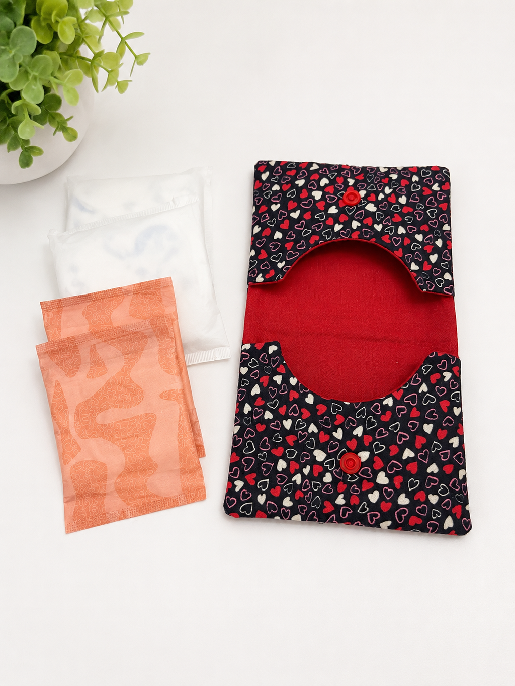 Sanitary Pad Pouch Sewing Pattern