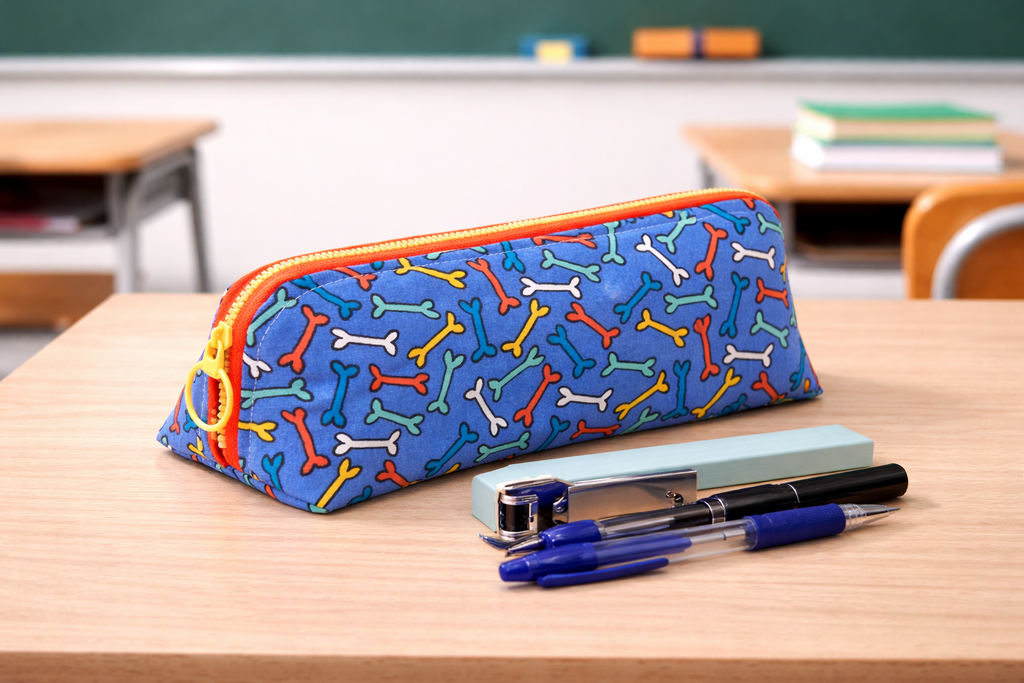 Wide Open Pencil Case Sewing Pattern