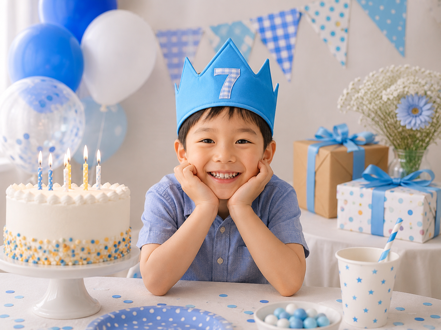 Birthday Crown Sewing Pattern (2 designs)