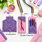 Lanyard Pen Holder Sewing Pattern