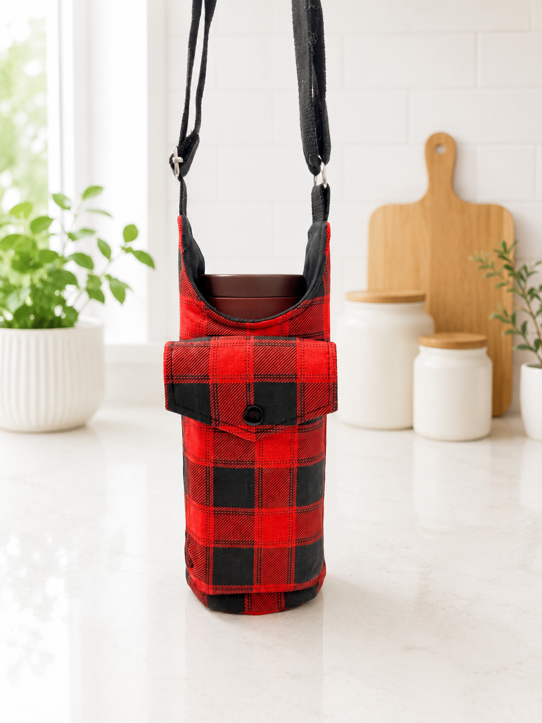Water Bottle Carrier Sewing Pattern